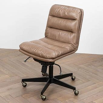Кресло Coworking Office Chair 2 RM натуральная кожа Sand Elis - ракурс 6