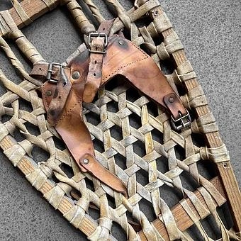 Винтажные снегоступы Vintage Pair of Canadian Snowshoes 5 - ракурс 7