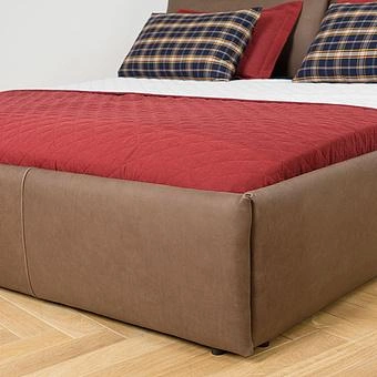 Двуспальная кровать-реклайнер Kosinski Motion Bed US King натуральная кожа Freehand Tipped Chocolate