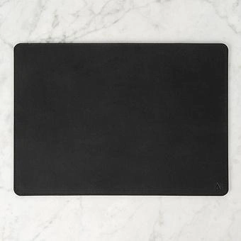 Коврик для стола Leather Desk Matt натуральная кожа Noire - ракурс 2