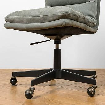 Кресло Coworking Office Chair RM натуральная кожа Anthracite Nubuck - ракурс 13