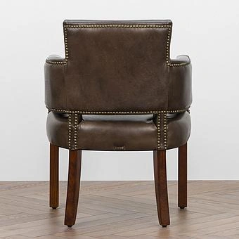 Стул New York Dining Chair RM натуральная кожа Antique Master - ракурс 4