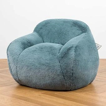Кресло Baby Snug Chair искусственный мех Big Bear Pink