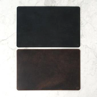 Коврик для стола Leather Desk Matt натуральная кожа Noire - ракурс 7