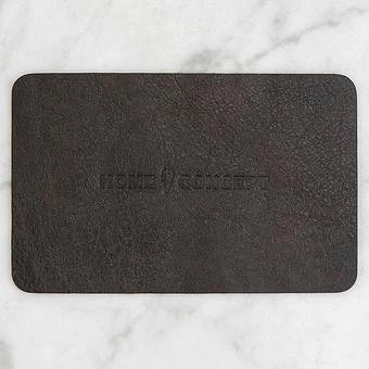 Коврик для кружки Home Concept Working Station Leather Pad Small натуральная кожа Heritage Black Carriage - ракурс 3