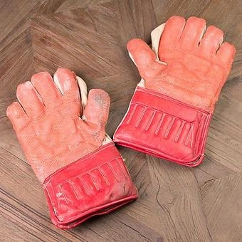 Винтажные перчатки для крикета Vintage Cricket Gloves 3 - ракурс 2