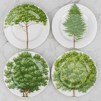 Тарелка Freedom Wood 2 Dessert Plate - ракурс 8