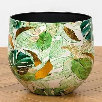 Кашпо Effectory Savage Garden Bowl Pot Botanical Large