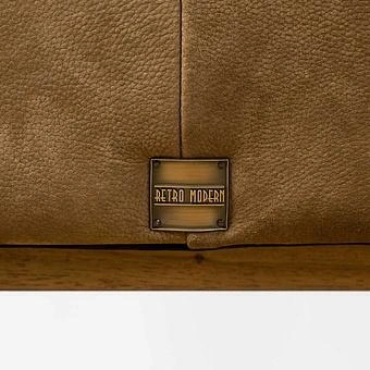 Кресло Cupertino Chair RM натуральная кожа Sand Nubuck - ракурс 16