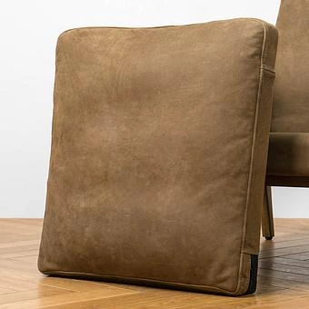 Кресло Cupertino Chair RM натуральная кожа Sand Nubuck - ракурс 13