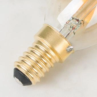 Лампа светодиодная FOTON Decor LED Filament Candle E14 2W - ракурс 3