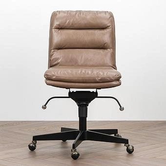 Кресло Coworking Office Chair 2 RM натуральная кожа Sand Elis - ракурс 3
