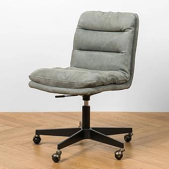 Кресло Coworking Office Chair RM натуральная кожа Anthracite Nubuck