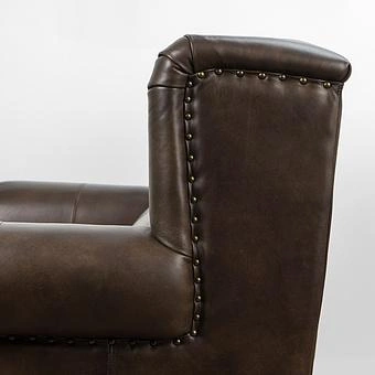 Двухместный диван Churchill 2 Seater RM натуральная кожа Antique Master - ракурс 6