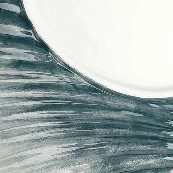 Сервировочное блюдо Shell Plate Blue - ракурс 8