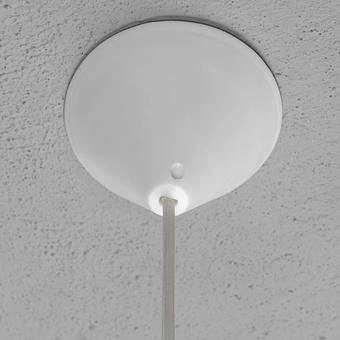 Подвесной светильник Eos Hanging Lamp With White Cord Medium перья Light Rose Feathers - ракурс 8