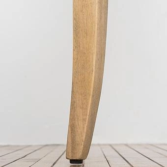 Стул Chester Dining Chair, Weathered Wood хлопок Vintage Moleskin Graphite - ракурс 11