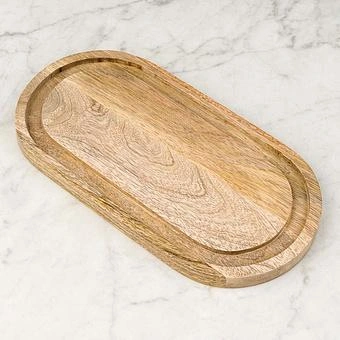 Деревянная доска Oval Wooden Serving Board