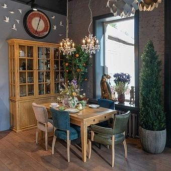 Сервант Adele Cabinet дуб Oak Honey - ракурс 23