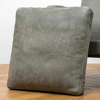 Кресло Cupertino Chair RM натуральная кожа Anthracite Nubuck
