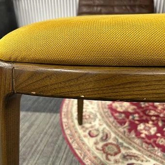 Стул Nirvana Chair discount1 полиэстер Mustard - ракурс 5