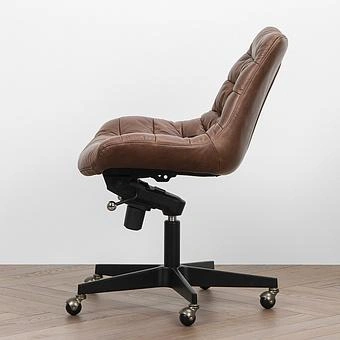 Кресло Madison Office Chair RM натуральная кожа Brown Franco - ракурс 4