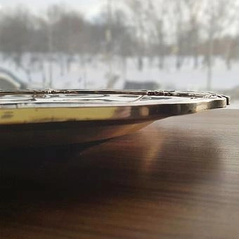 Винтажный поднос Vintage Old Silver Plate 16 - ракурс 4