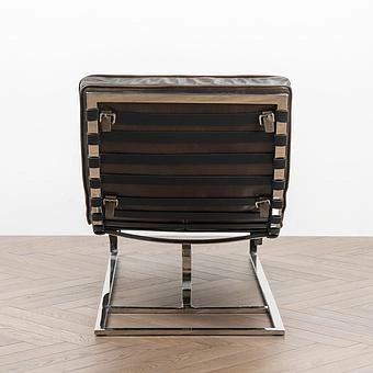 Шезлонг Toledo Lounge Chair RM натуральная кожа Antique Master - ракурс 5