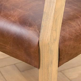 Стул Milano Chair натуральная кожа British Green - ракурс 10