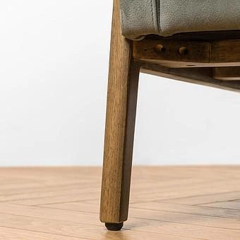 Кресло Cupertino Chair RM натуральная кожа Anthracite Nubuck