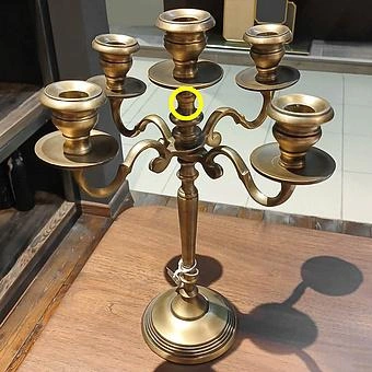 Подсвечник Chateau Candleholder 5 Arms discount - ракурс 2