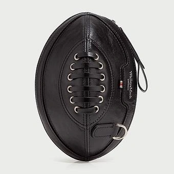 Сумка Skid Obolensky Bag натуральная кожа Bowler Black - ракурс 3