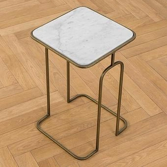 Прикроватный столик Wagner Marble Top Side Table - ракурс 4
