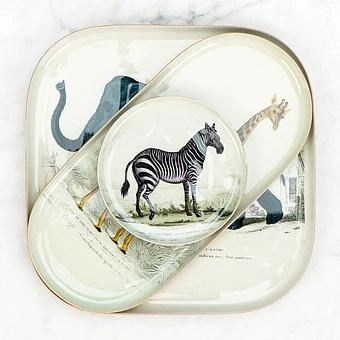 Поднос Safari Giraffe Oval Tray - ракурс 4