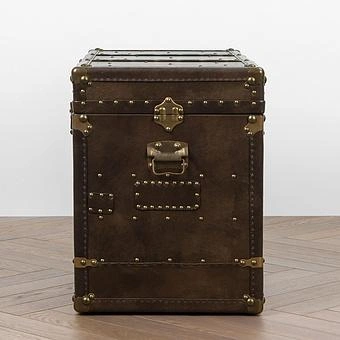 Сундук Tanker Trunk RM натуральная кожа Antique Master - ракурс 4
