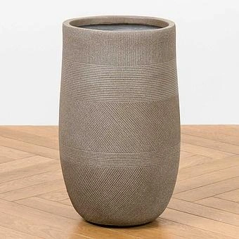 Кашпо Ergo Graphics Tall Pot Cappuccino Small