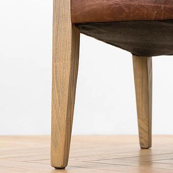 Стул Milano Chair натуральная кожа British Green - ракурс 12