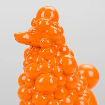 Статуэтка Poodle Ushi Orange - ракурс 4