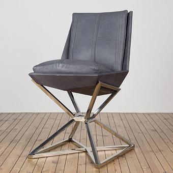 Стул Imperial Dining Chair High Back натуральная кожа Tinossi Graphite